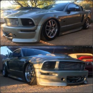 Ford Mustang 2005-2009 Eleanor Style 2 Piece Polyurethane Side Skirts - Image 3