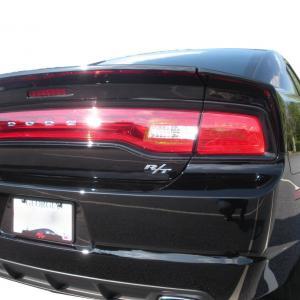 Dodge Charger 2011-2014 Premier Style 3 Piece Polyurethane Rear Wing Spoiler - Image 3