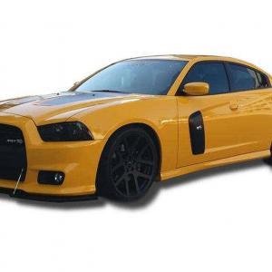 Dodge Charger 2011-2023 Premier Style 2 Piece Polyurethane Door Scoops - Image 7