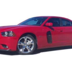 Dodge Charger 2011-2023 Premier Style 2 Piece Polyurethane Door Scoops - Image 2