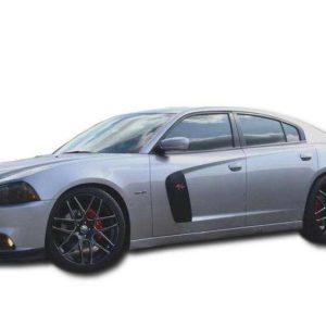 Dodge Charger 2011-2023 Premier Style 2 Piece Polyurethane Door Scoops - Image 4