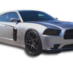 Dodge Charger 2011-2023 Premier Style 2 Piece Polyurethane Door Scoops - Image 5