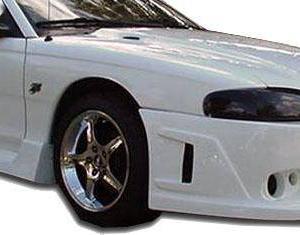 Ford Mustang 1994-1998 Spy 2 Style 2 Piece Polyurethane Side Skirts - Image 2