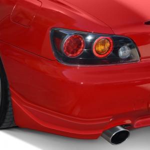 Honda S2000 2000-2003 SW Spec 2 Piece Polyurethane Rear Bumper Splitters Add-Ons - Image 2