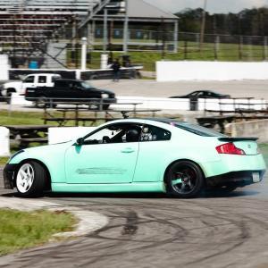 Infiniti G35 2DR Coupe 2003-2007 ING Style 2 Piece Polyurethane Side Skirts - Image 3