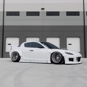 Mazda RX8 2004-2008 MS Style 4 Piece Polyurethane Full Body Kit