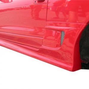 Mitsubishi Eclipse 1995-1999 / Eagle Talon 1995-1998 Blits Style 2 Piece Polyurethane Side Skirts - Image 2