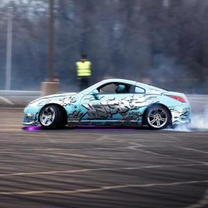 Nissan 350Z 2003-2008 ING Style 2 Piece Polyurethane Side Skirts - Image 5