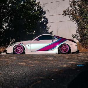 Nissan 350Z 2003-2008 N3-R Style 4 Piece Polyurethane Full Body Kit - Image 4