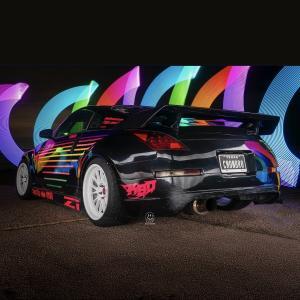 Nissan 350Z 2003-2008 ING Style 2 Piece Polyurethane Side Skirts - Image 3