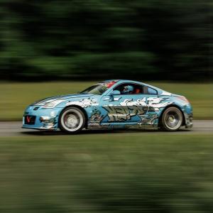 Nissan 350Z 2003-2008 ING Style 2 Piece Polyurethane Side Skirts - Image 4