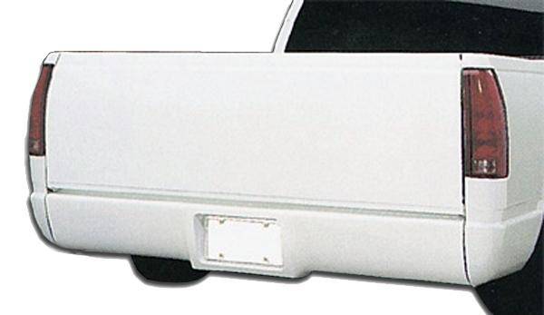IPCW CWR-99H Chevrolet Silverado Fiberglass Fleetside Roll Pan with 4 Holes 