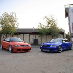 Audi A4 1996-2001 RS4 Style 1 Piece Polyurethane Front Bumper - Image 3