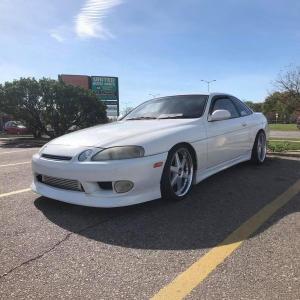 Lexus SC SC300 SC400 1997-2000 Premier Style 1 Piece Polyurethane Front Lip