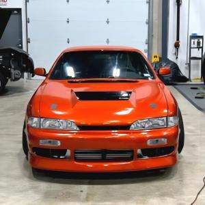 Nissan 240SX S14 1995-1996 Navan Style 1 Piece Polyurethane Front Bumper - Image 5