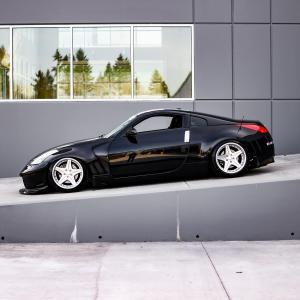 Nissan 350Z 2003-2008 N3-R Style 1 Piece Polyurethane Front Bumper - Image 7