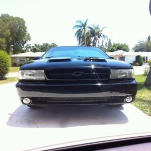 Chevrolet Caprice 1991-1996 / Chevrolet Impala 1991-1996 MS Style 1 Piece Polyurethane Front Bumper