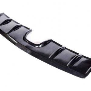Chevrolet Camaro 2010-2013 Zin Style 1 Piece Polyurethane Center Exhaust Rear Diffuser - Image 3