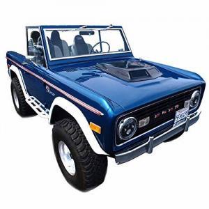 Ford Bronco 1966-1977 / Universal KBD Classic 1 Piece Polyurethane Hood Scoop - Image 2