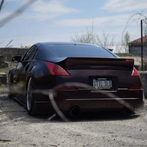 Nissan 350Z 2003-2008 Duckbill Style 1 Piece Polyurethane Rear Wing Spoiler - Image 5