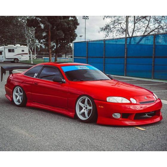 Lexus SC SC300 SC400 1992-2000 VTX Style 1 Piece Polyurethane Front Bumper