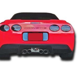 Chevrolet Corvette C5 1997-2004 Stealth Style 1 Piece Polyurethane Rear Diffuser - Image 4