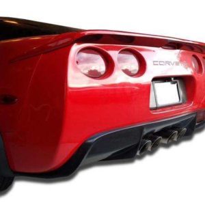 Chevrolet Corvette C5 1997-2004 Stealth Style 1 Piece Polyurethane Rear Diffuser - Image 6