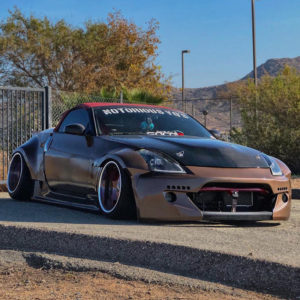 Nissan 350Z 2003-2008 BNY Style 1 Piece Polyurethane Front Bumper - Image 5