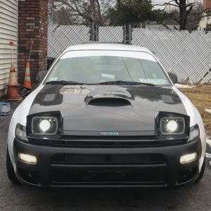 Toyota Celica ST185 1989-1993 CS Style 1 Piece Polyurethane Front Bumper - Image 2