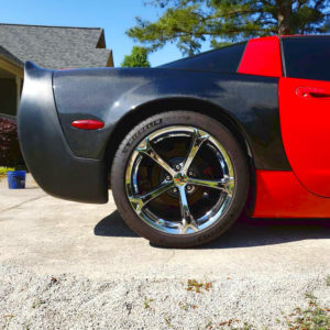 Chevrolet Corvette C5 1997-2004 Hwy Style 1 Piece Polyurethane Rear Bumper - Image 4