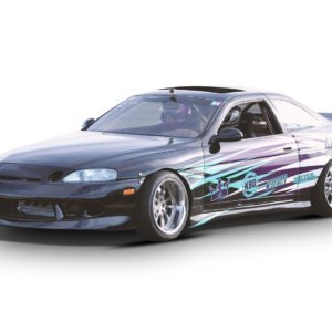 Lexus SC SC300 SC400 1992-2000 VTX Style 4 Piece Polyurethane Full Body Kit - Image 4