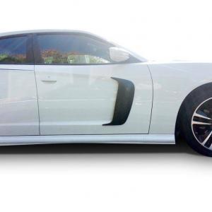 Dodge Charger 2011-2023 KBD Style 2 Piece Polyurethane Door Scoops - Image 2