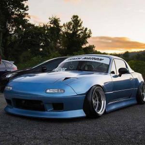 Mazda Miata 1990-1997 Deuce Style 4 Piece Polyurethane Full Body Kit - Image 2
