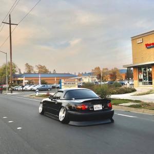 Mazda Miata 1990-1997 Deuce Style 1 Piece Polyurethane Rear Bumper - Image 5