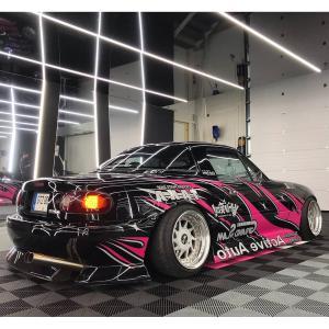 Mazda Miata 1990-1997 Deuce Style 4 Piece Polyurethane Full Body Kit - Image 11