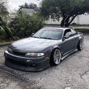 Nissan 240SX S14 Zenki 1995-1996 DM3 4 Piece Polyurethane Full Body Kit - Image 2