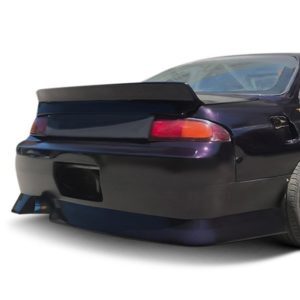 Nissan 240SX S14 ALL 1995-1998 DM3 1 Piece Polyurethane Rear Bumper - Image 4