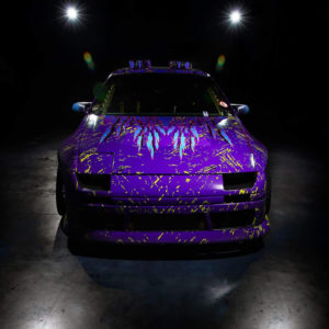 Mazda RX7 1986-1991 < b > Style 1 Piece Polyurethane Front Bumper - Image 5