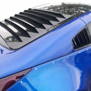 Nissan 350Z 2003-2008 KBD Louvered 2 Piece Polyurethane Window Scoops - Image 3