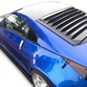 Nissan 350Z 2003-2008 KBD Louvered 2 Piece Polyurethane Window Scoops - Image 6