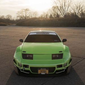 Nissan 300ZX 1990-1996 PMZ-K V2 2 Piece Polyurethane Front Fenders (2+2 or 2+0) - Image 3
