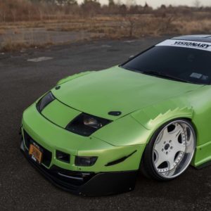 Nissan 300ZX 1990-1996 PMZ-K V2 2 Piece Polyurethane Front Fenders (2+2 or 2+0) - Image 2