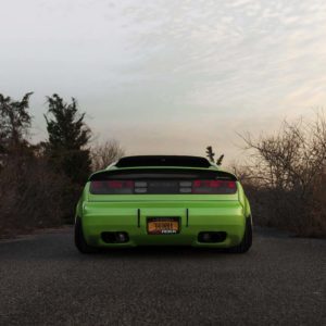 Nissan 300ZX 1990-1996 2+0 PMZ-K V2 2 Piece Polyurethane Rear Fenders & Add Ons - Image 3