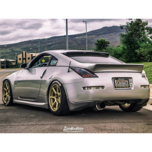 Nissan 350Z 2003-2008 Nismo V3 Style 2 Piece Polyurethane Side Skirt Add-Ons - Image 4