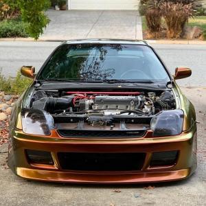 Honda Prelude 1997-2001 Brave Style 1 Piece Polyurethane Front Bumper - Image 6