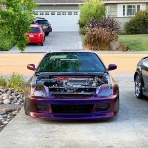 Honda Prelude 1997-2001 Brave Style 1 Piece Polyurethane Front Bumper - Image 5