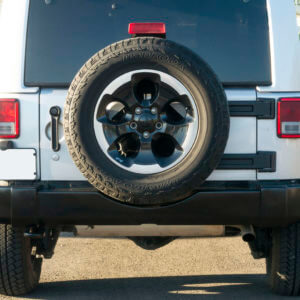 Jeep Wrangler JK (2/4 Doors) & Unlimited 2007-2018 Factory/OE Design 1 Piece Polyurethane Rear Bumper - Image 2