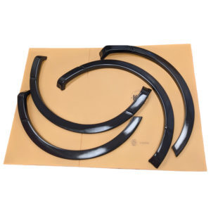 Ford F-150 2009-2014 Factory/OE with Body Lines Design Front & Rear 4 Piece Polyurethane Fender Flares Kit - Image 5