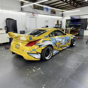 Nissan 350Z 2003-2008 Nismo 2 Style 4 Piece Polyurethane Full Body Kit - Image 5