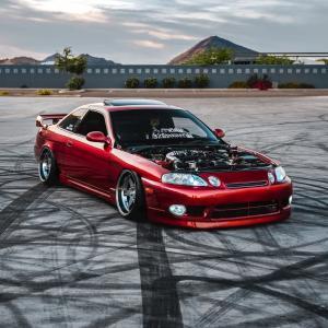 Lexus SC SC300 SC400 1992-2000 Aero Craft Style 4 Piece Polyurethane Full Body Kit with Crossbars